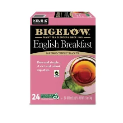 Bigelow English Breakfast Tea Single-Serve K-Cups, Box Of 24