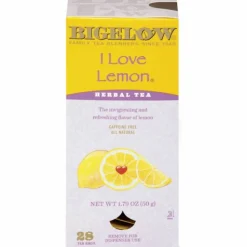 Bigelow I Love Lemon Tea Bags, Box Of 28
