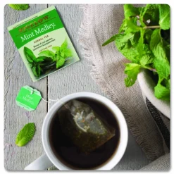 Bigelow Mint Medley Tea Bags, Box Of 28
