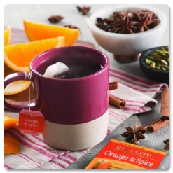 Bigelow Orange and Spice Herbal Tea, 28/Box
