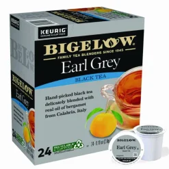 Bigelow Single-Serve K-Cup Pods, Earl Grey Tea, Box Of 24