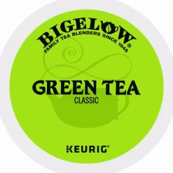 Bigelow Single-Serve K-Cup Pods, Green Tea, Box Of 24