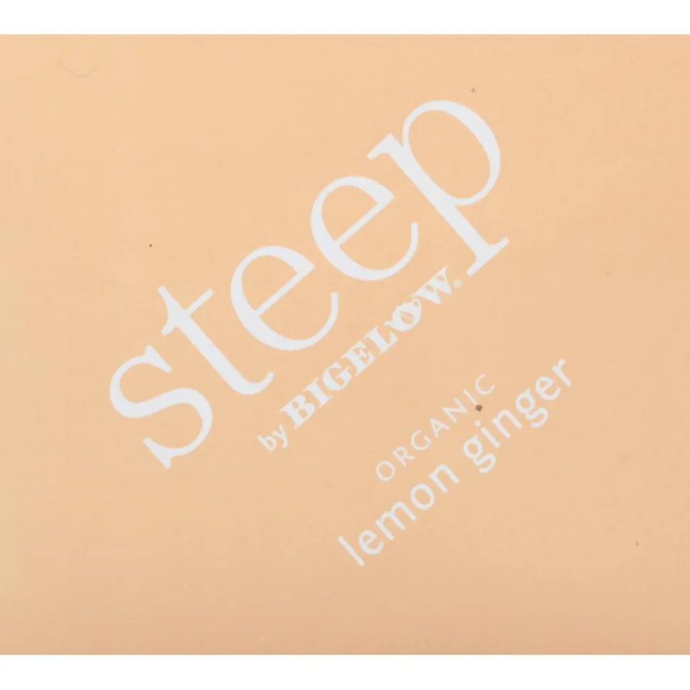 Bigelow steep Tea, Lemon Ginger, 1.6 oz Tea Bag, 20/Box