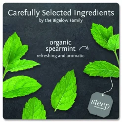 Bigelow steep Tea, Mint, 1.41 oz Tea Bag, 20/Box