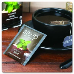 Bigelow steep Tea, Mint, 1.41 oz Tea Bag, 20/Box