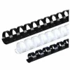 5/8" Binding Combs, 125-Sheet Capacity, Black, Pack Of 100