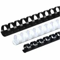 3/4" Binding Combs, 150-Sheet Capacity, Black, Pack Of 100