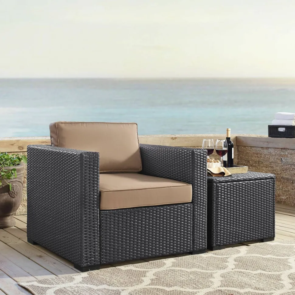 Biscayne Outdoor Wicker Armchair