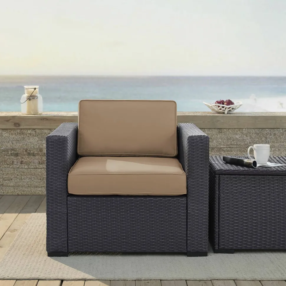 Biscayne Outdoor Wicker Armchair