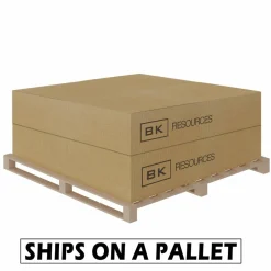 BK Resources Stainless Steel Flat Top Work Tables, 72w x 30d x 36h, Silver, 2/Pallet