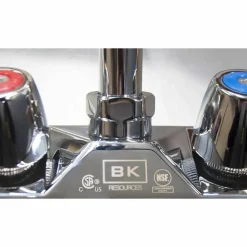 BK Resources Stainless Steel Hand Sink with Faucet, 14