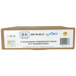 BK Resources WorkForce Standard Duty Faucet, 12.38