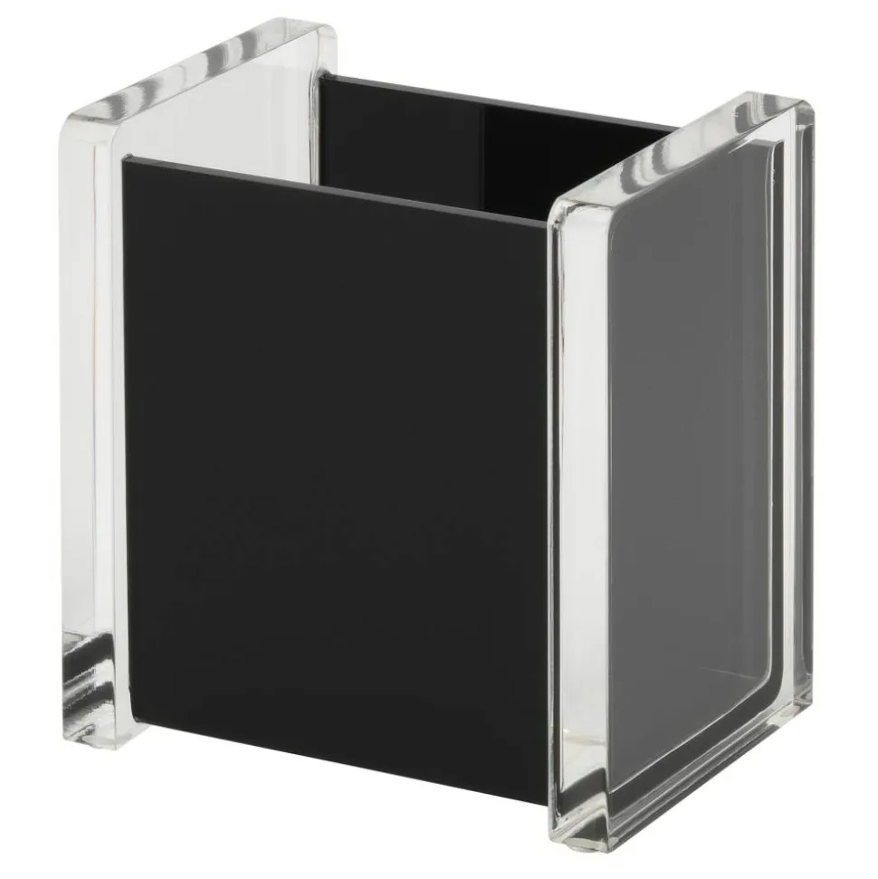 Black Acrylic Pencil Cup