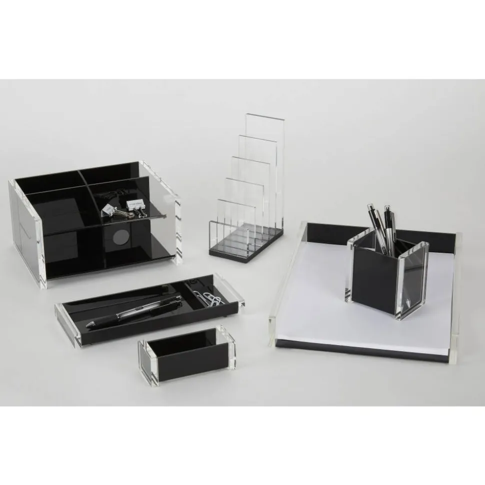 Black Acrylic Pencil Cup