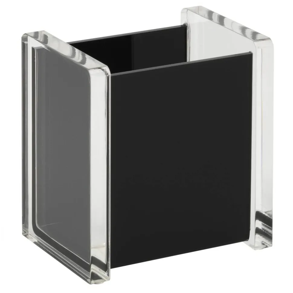 Black Acrylic Pencil Cup