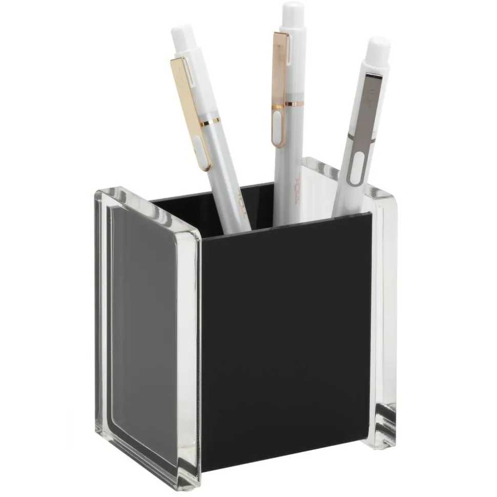 Black Acrylic Pencil Cup