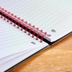 Black n' Red Business Notebook, 8 1/2