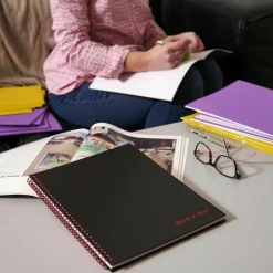 Black n' Red Business Notebook, 8 1/2