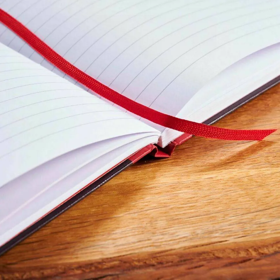 Black n' Red Casebound Hardcover Notebook 3-pack
