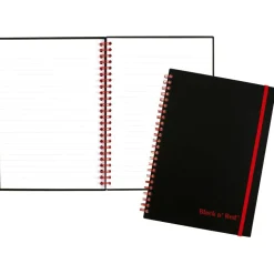 Black n' Red Poly Notebook/Journal, 8 1/4