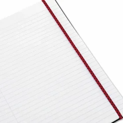 Black n' Red Wirebound Notebook, 8 1/2" x 11", 1 Subject, College Ruled, 70 Sheets, Black/Red
