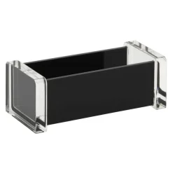 Black Acrylic Business Card Holder