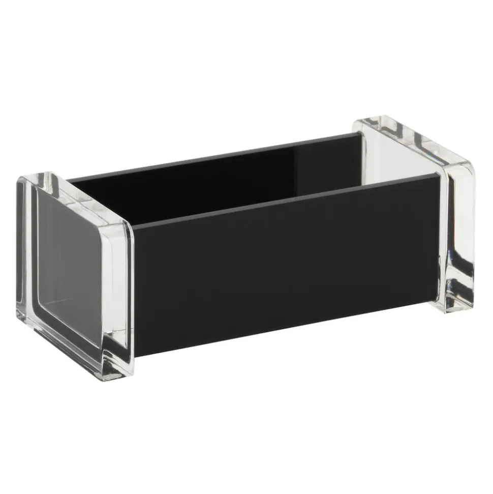 Black Acrylic Business Card Holder