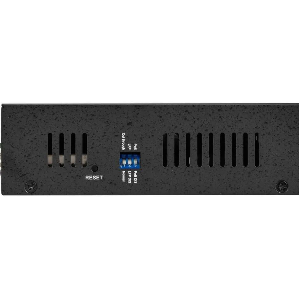 Black Box 10/100/1000B-T PoE PSE To 1000B-X Media Converter