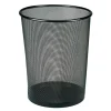 Black Mesh Wastebasket