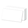 Blank Index Cards, 3" x 5", White, Pack Of 100