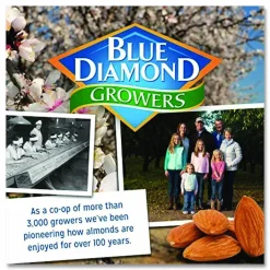 Blue Diamond Roasted Salted Almonds, 1.5 oz Tube, 12 Tubes/Carton