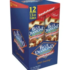 BlueDiamond Smokehouse Almonds - Smokehouse BBQ - 1.50 oz - 12 / Box