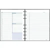 Blueline NotePro And Graphics Notebook, 7 7/16" x 9 1/2", Black, Undated Calendar