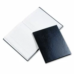 Blueline Business Notebook with Self-Adhesive Labels, 1-Subject, Medium/College Rule, Blue Cover, (192) 9.25 x 7.25 Sheets