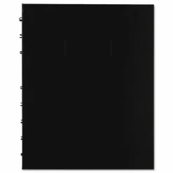 Blueline NotePro Quad Notebook, Data/Lab-Record Format with Narrow and Quadrille Rule Sections, Black Cover, (96) 9.25 x 7.25 Sheets