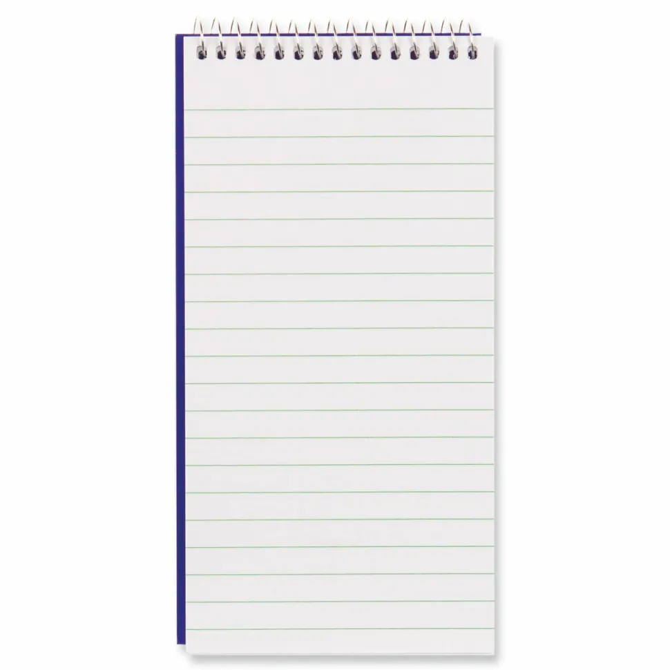 Blueline Reporters Note Pad, Blue Cover, Medium/College Rule, (80) White 4 x 8 Sheets