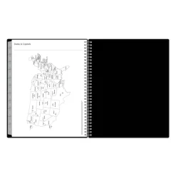 2027 Blue Sky Enterprise Weekly/Monthly Planning Calendar, 8.5x11, , Safety Wirebound Safety, 111289