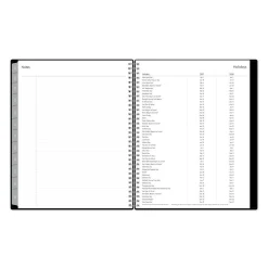 2027 Blue Sky Enterprise Weekly/Monthly Planning Calendar, 8.5x11, , Safety Wirebound Safety, 111289
