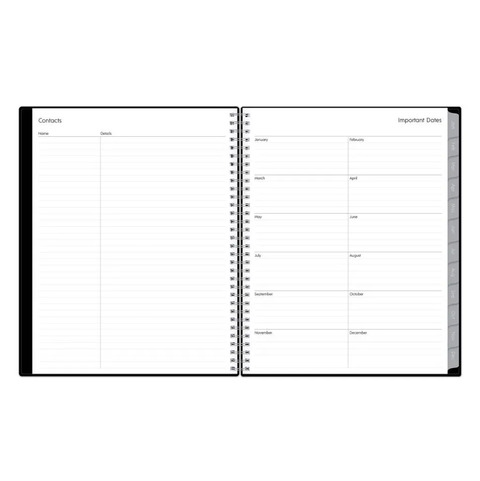 2027 Blue Sky Enterprise Weekly/Monthly Planning Calendar, 8.5x11, 0%, PP, Jan–Dec, RY27