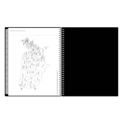 2027 Blue Sky Enterprise Weekly/Monthly Planning Calendar, 8.5x11, 0%, PP, Jan–Dec, RY27
