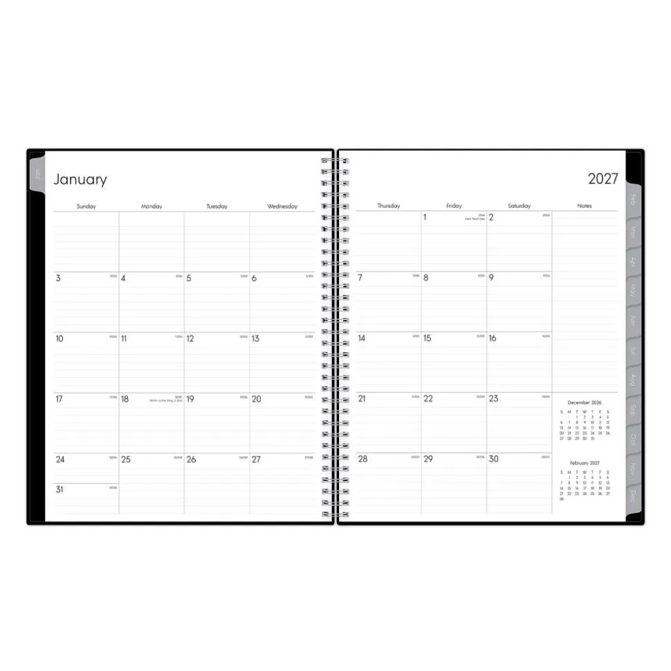 2027 Blue Sky Enterprise Weekly/Monthly Planning Calendar, 8.5x11, 0%, PP, Jan–Dec, RY27