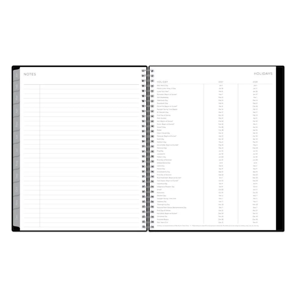 2027 Blue Sky Enterprise Weekly/Monthly Planning Calendar, 8.5x11, 0%, PP, Jan–Dec, RY27