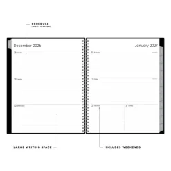 2027 Blue Sky Enterprise Weekly/Monthly Planning Calendar, 8.5x11, 0%, PP, Jan–Dec, RY27