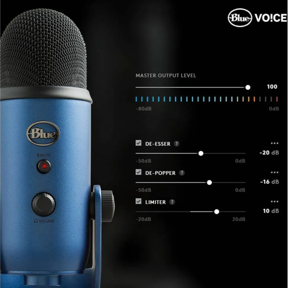 Blue Yeti Wired Condenser Microphone