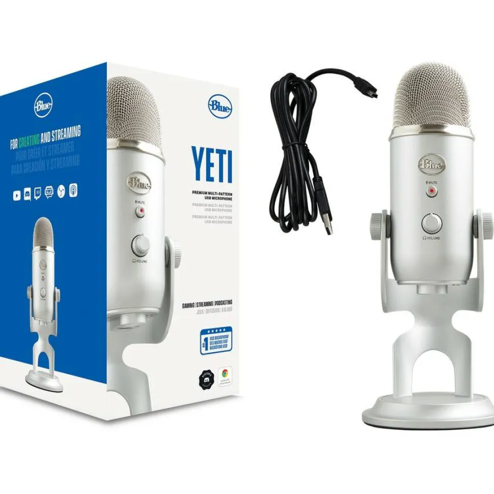 Blue Yeti Wired Condenser Microphone