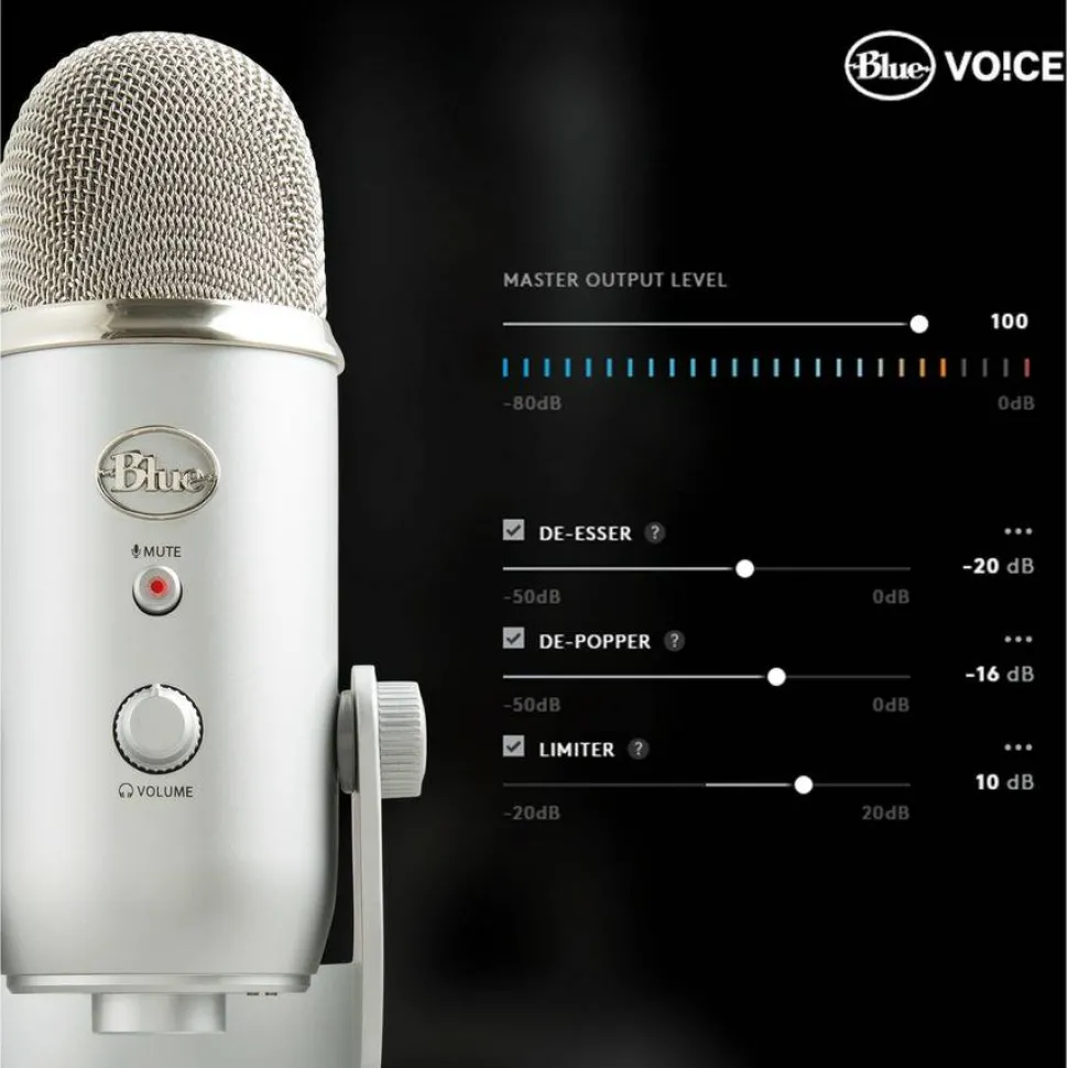 Blue Yeti Wired Condenser Microphone