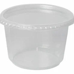 BluTable 16 oz Round Deli Tub Containers