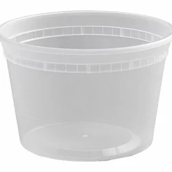 BluTable 16 oz Round Deli Tub Containers