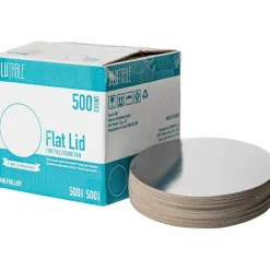 BluTable 9" Round Foil Pan Flat Board Lids