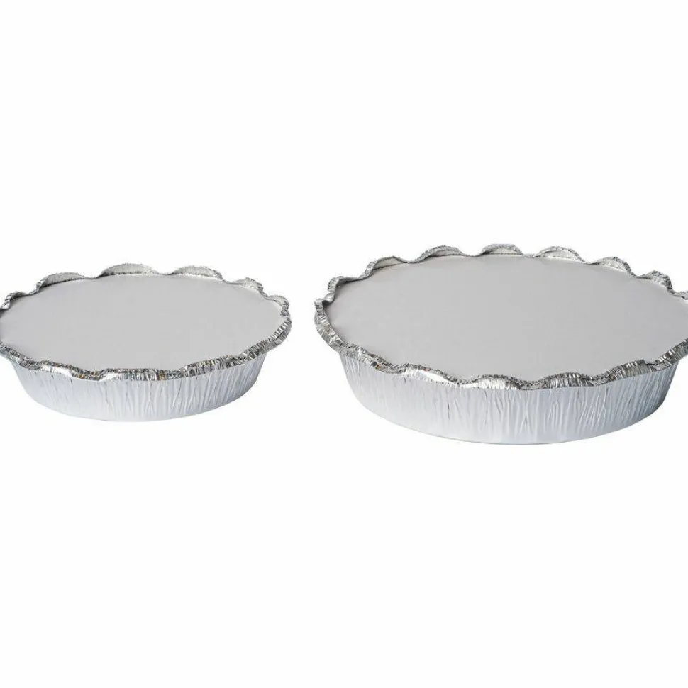 BluTable 9" Round Foil Pan Flat Board Lids